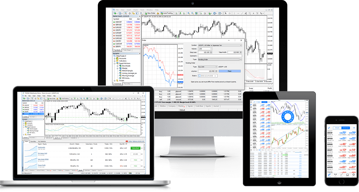 Téléchargez, installez et connectez-vous à MetaTrader 4 (MT4), MetaTrader 5 (MT5), FBS Trader pour le Web, Windows, macOS, Android, iOS