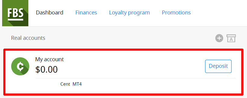 FBS Open Account and Deposit: Steps, Methods and Limits