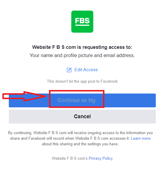 FBS Open Account and Deposit: Steps, Methods and Limits