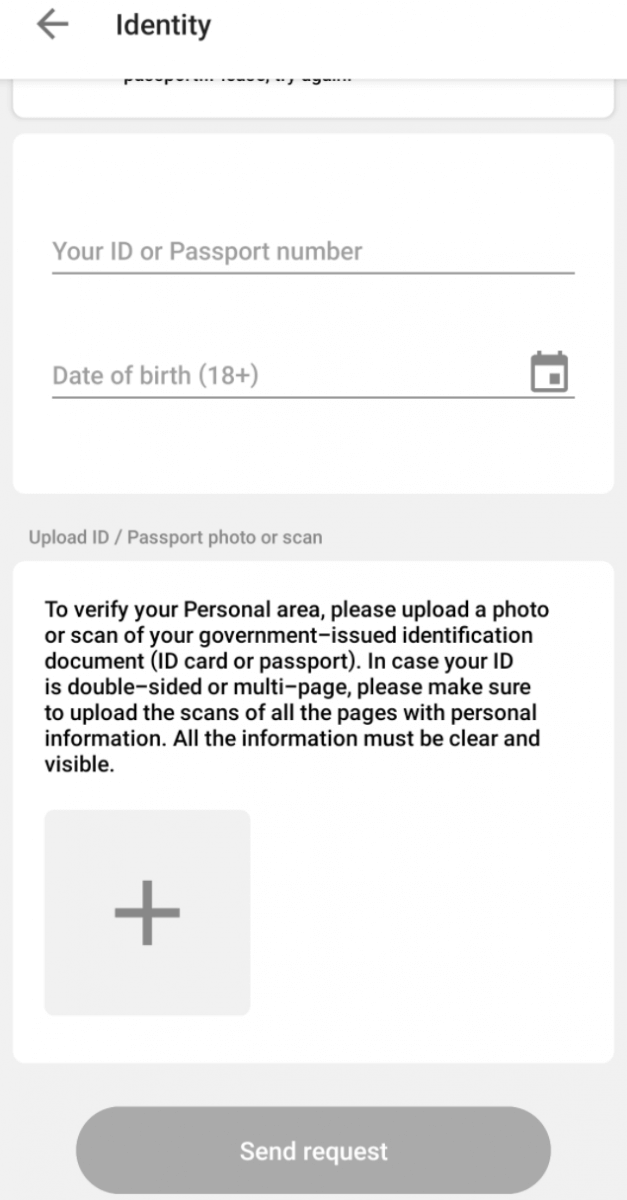 FBS Personal Area (Mobile) FAQ — Account Access & Common Issues