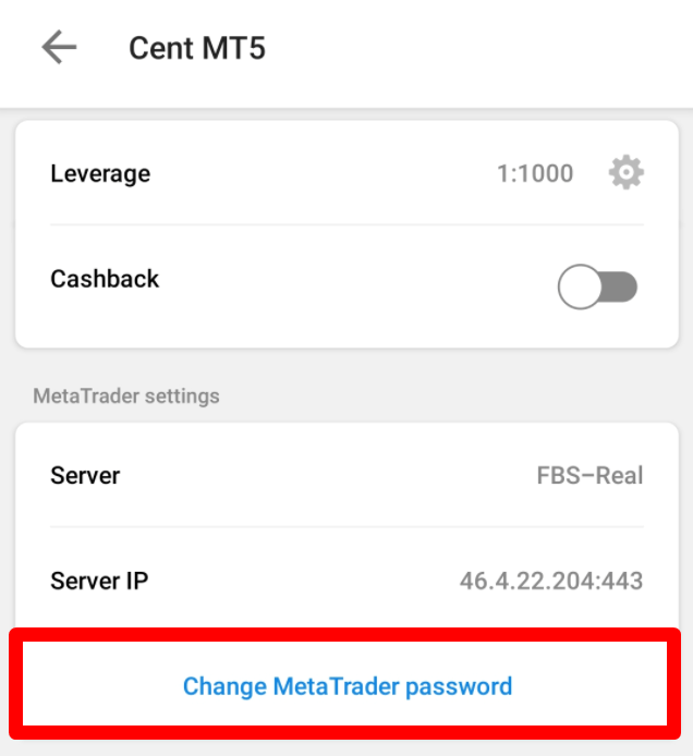 FBS Personal Area (Mobile) FAQ — Account Access & Common Issues