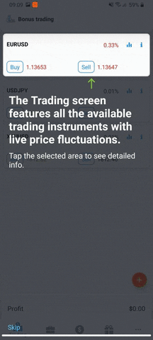 FBS Quick Start bónus til að eiga viðskipti með FX á FBS Trader farsímaforriti - $100 enginn innborgunarbónus