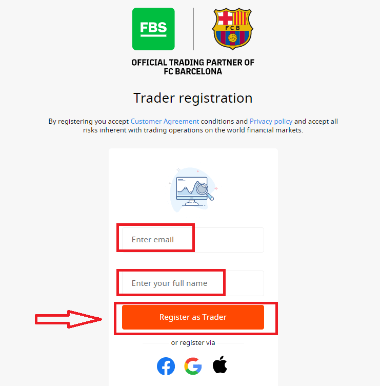 Kako otvoriti račun za trgovanje u FBS-u Kako otvoriti račun za trgovanje u FBS-u