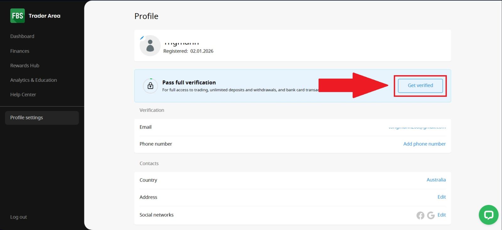 Comment vérifier votre compte FBS en 2026 : exigences KYC, documents, délai d'approbation et cas rejetés